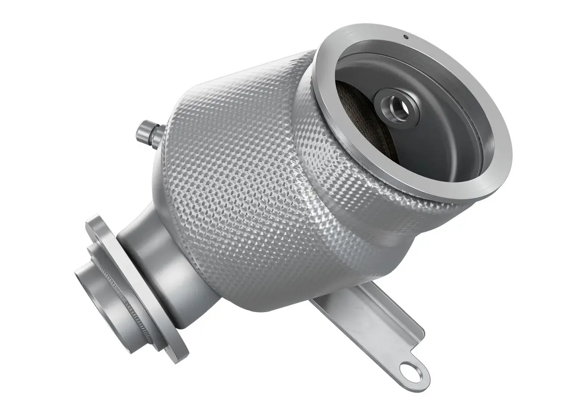 Tubo De Bajada De 130 >>>85 Mm Con 300 Celdas Hjs Sports Cat. Toyota Yaris Gr (Xpa1g) 1