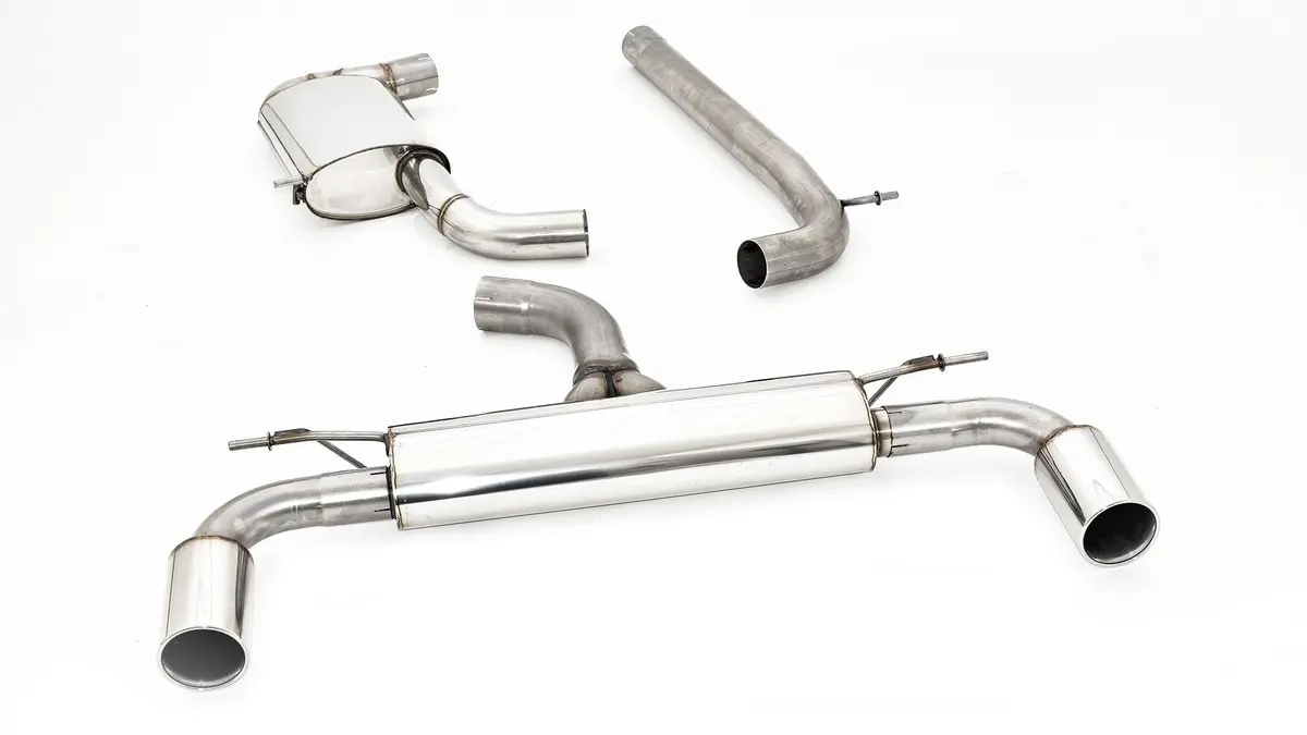 Sistema Dúplex De 76 Mm Para Vw Golf Viii Gti Performance / Tcr 1