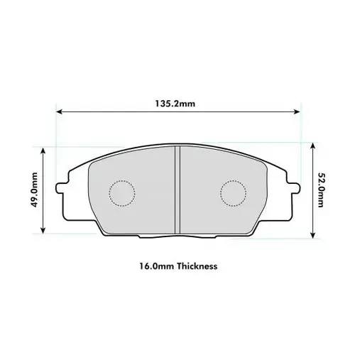Pastillas Delanteras 991 Pro Race (Pbs Brakes) 1