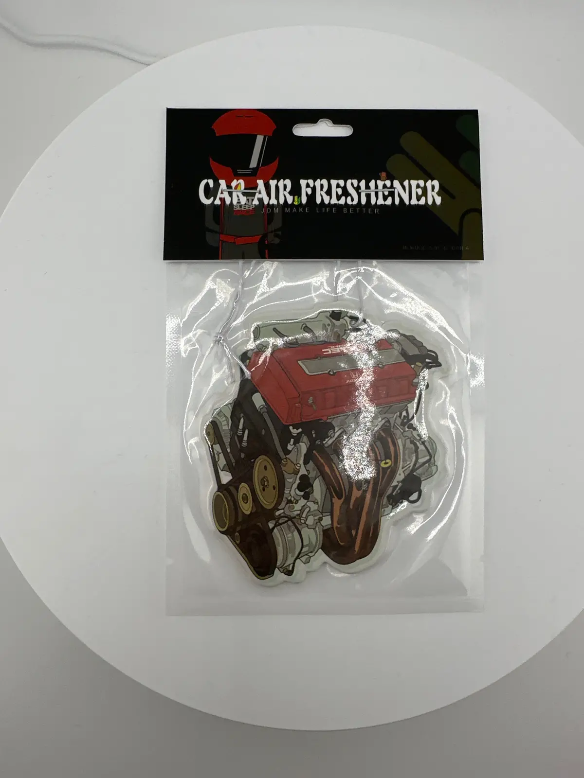 Red Engine Air Freshener 1