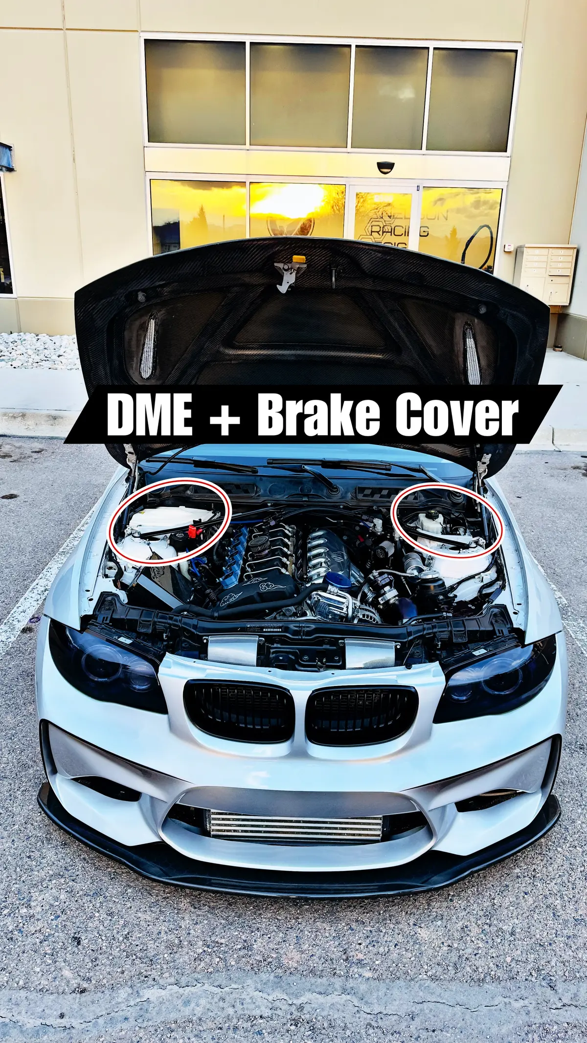 Bmw E-Series E82/E90/E92 Dme/Brake Cover Set (L+R) 1