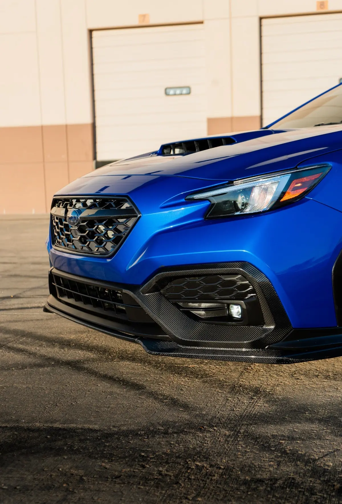Wrx Carbon Fiber Fog Light Trim 1