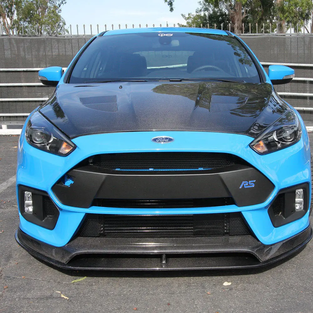 Anderson Composites Type-Ar Carbon Fiber Splitter For 2016+ Focus Rs 1
