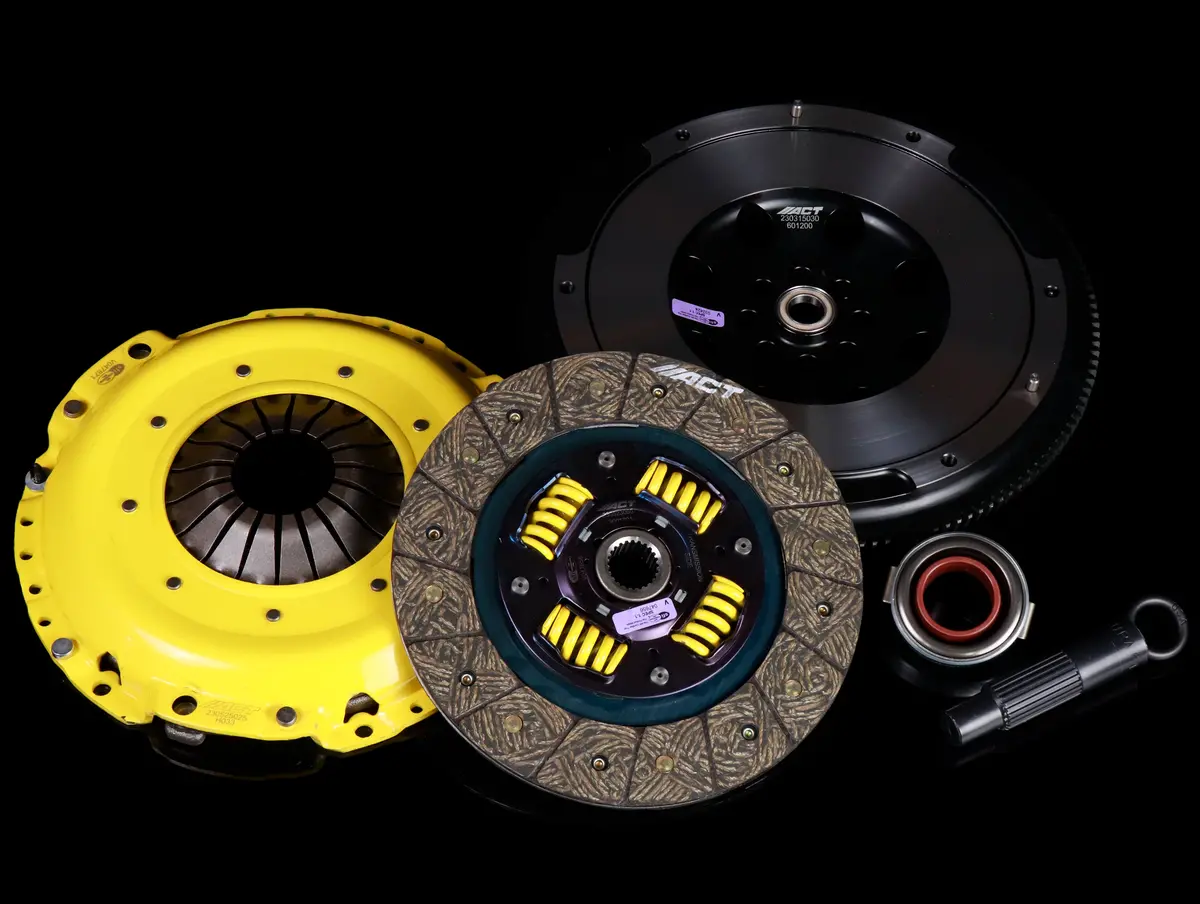 Act Heavy Duty Clutch Kit W/ Sprung Organic Street Disc & Flywheel - 17-25 Honda Civic Type-R Fk8/Fl5 / 23+ Integra Type-S 1
