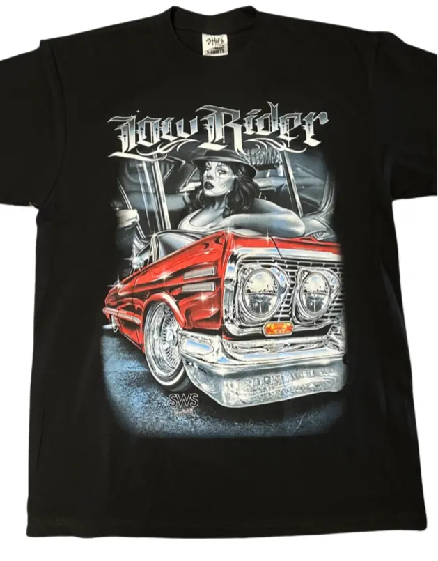 Lowrider Chicana Tee 1