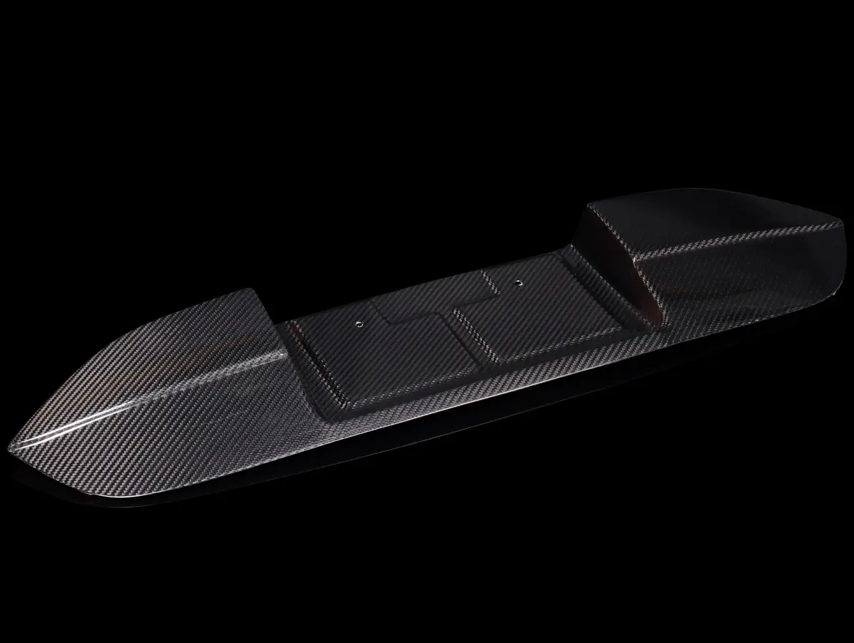 Apr Performance Carbon Fiber License Plate Backing - 17-21 Civic Type R (Fk8) 1