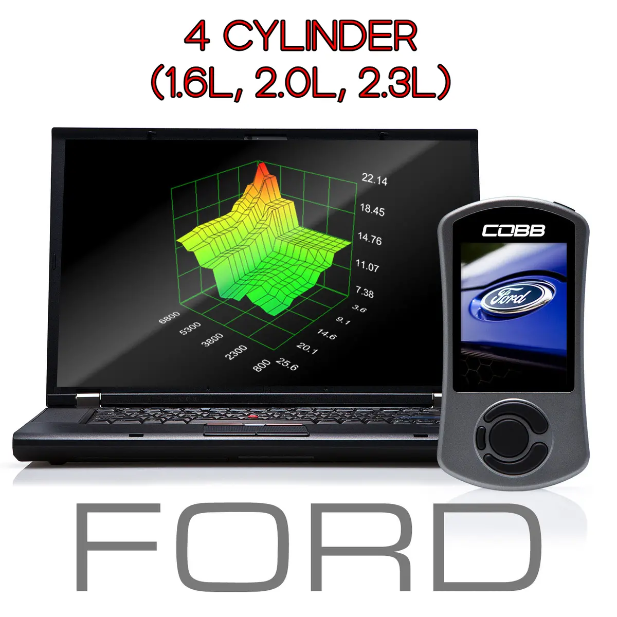 Tuneplus, Inc 4 Cylinder Ecoboost Protune/E-Tune Services (Fiesta/Focus/Mustang/Maverick) 1