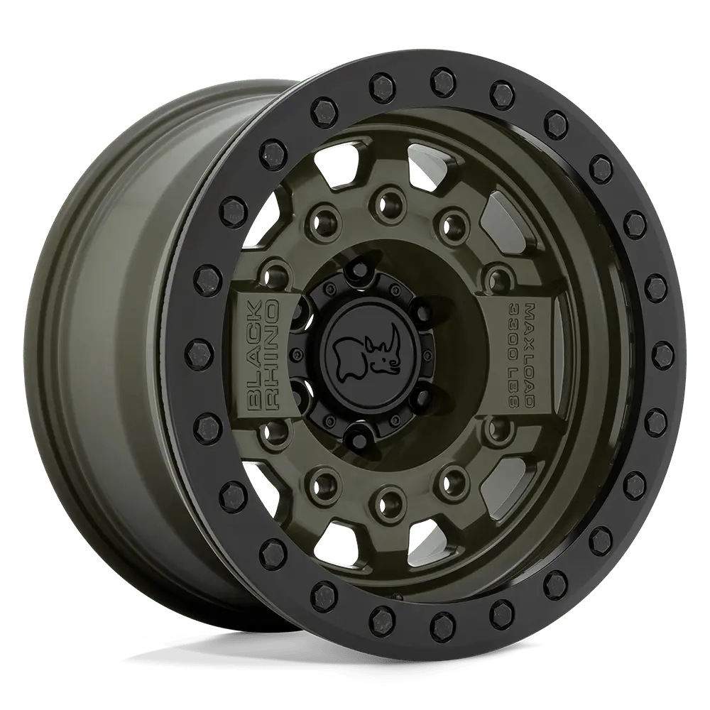 Black Rhino Olive Drab Green W/ Black Hardware Br Aveng Bl 17X8.5 5X127 -32 71 Od-Grn 1