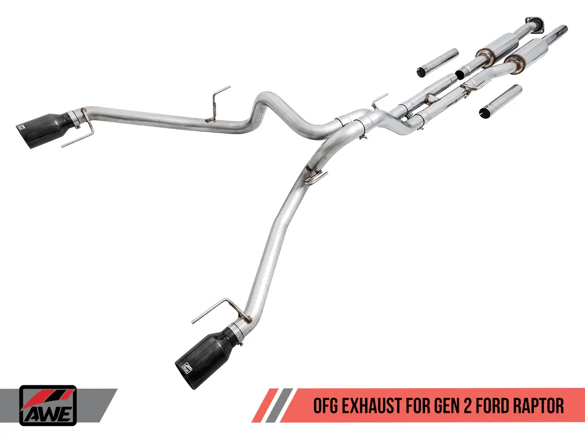 Awe Tuning Catback Exhaust For 2017+ Ford F-150 Raptor 1