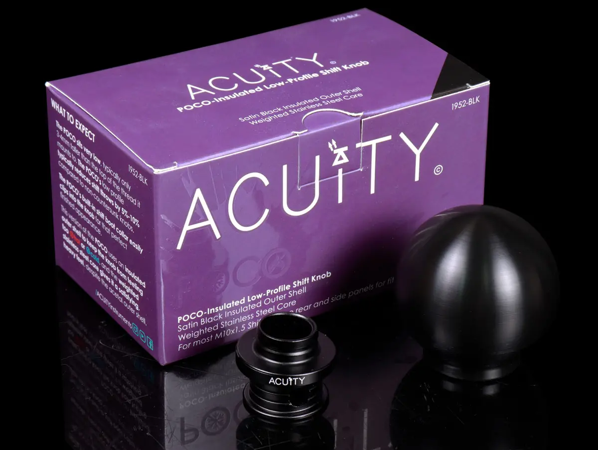 Acuity Poco Low Profile Insulated Shift Knob 1