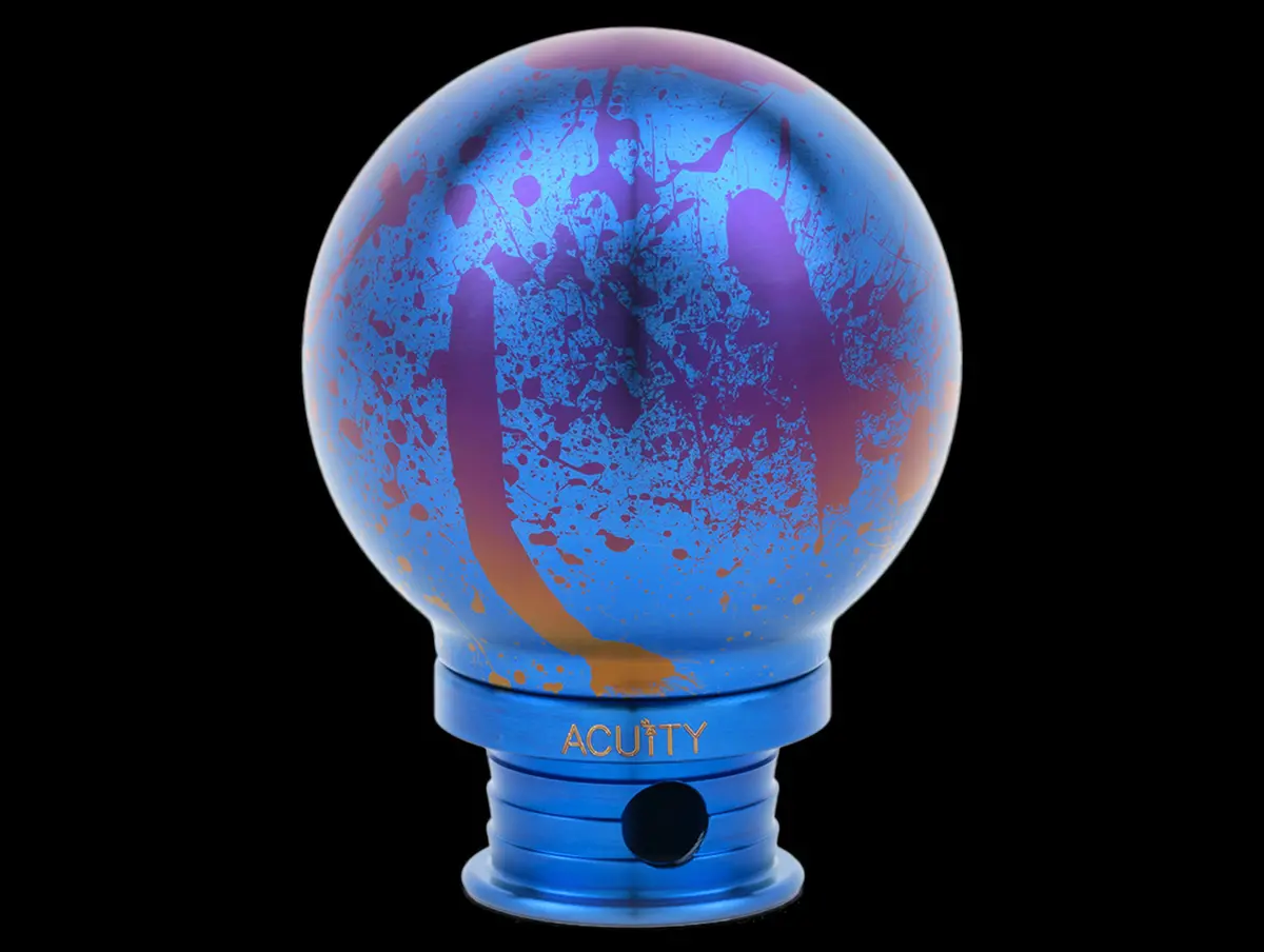 Acuity Poco Titanium Shift Knob - Splatter Titanium 1