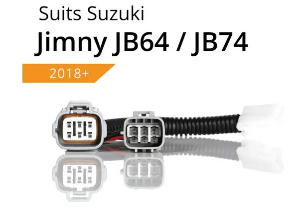 Teralume Industries Headlight Adaptor - Quick Fit (Jimny Models 2018-Current Xl, Glx & Lite) 1
