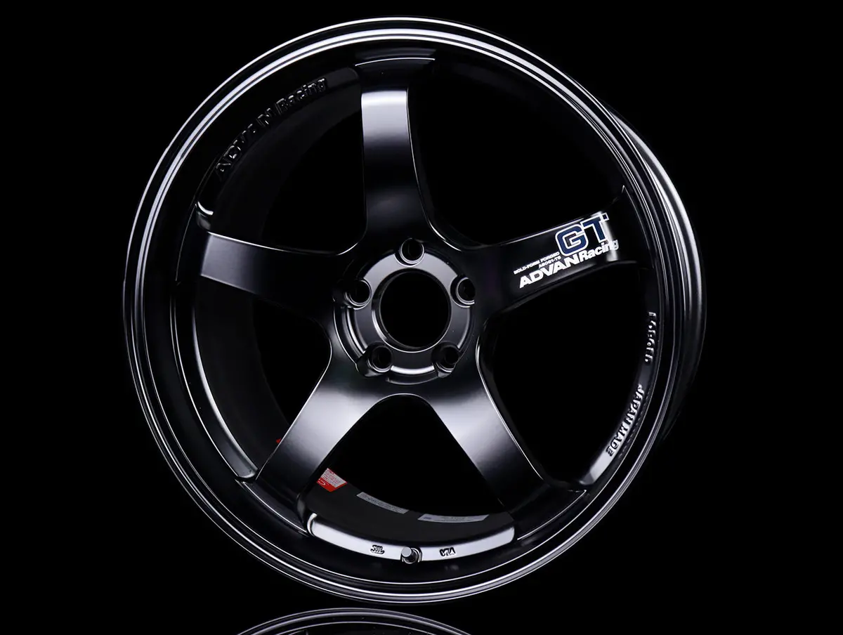 Advan Racing Gt Wheels - Semi Gloss Black / 19X9.5 / 5X114 / +30 1