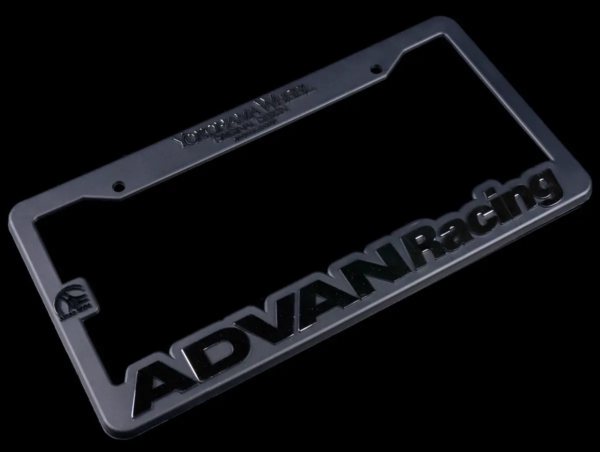 Advan Racing License Plate Frame 1