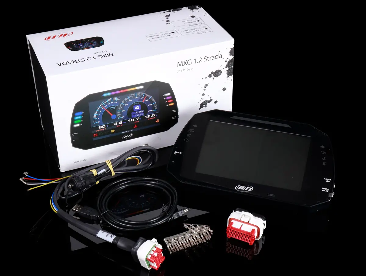 Aim Sports Mxg 1.2 Strada 7" Dash Display 1