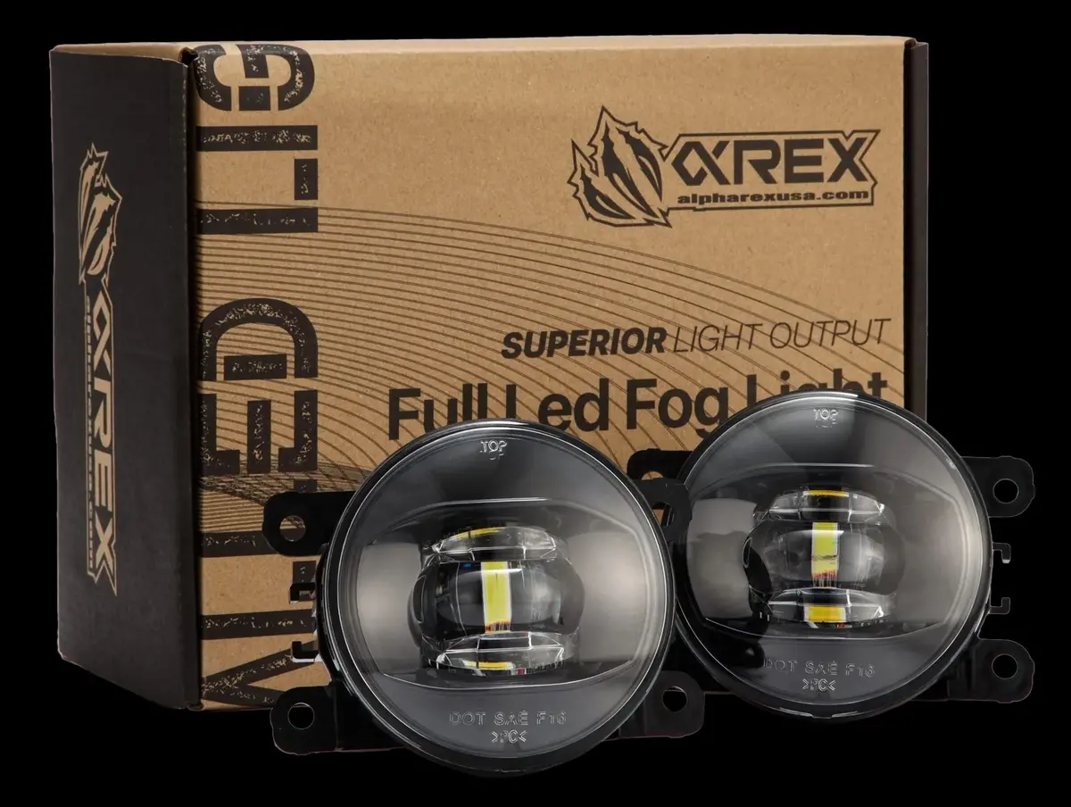 Alpharex Doubletap Dual Color Led Projector Fog Lights - 16-21 Honda Civic (Non Type R) 1