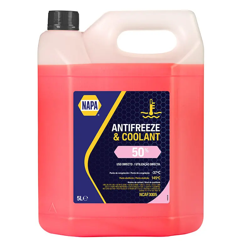 Anticongelante Napa 50% Organico Rosa 5Lt 1
