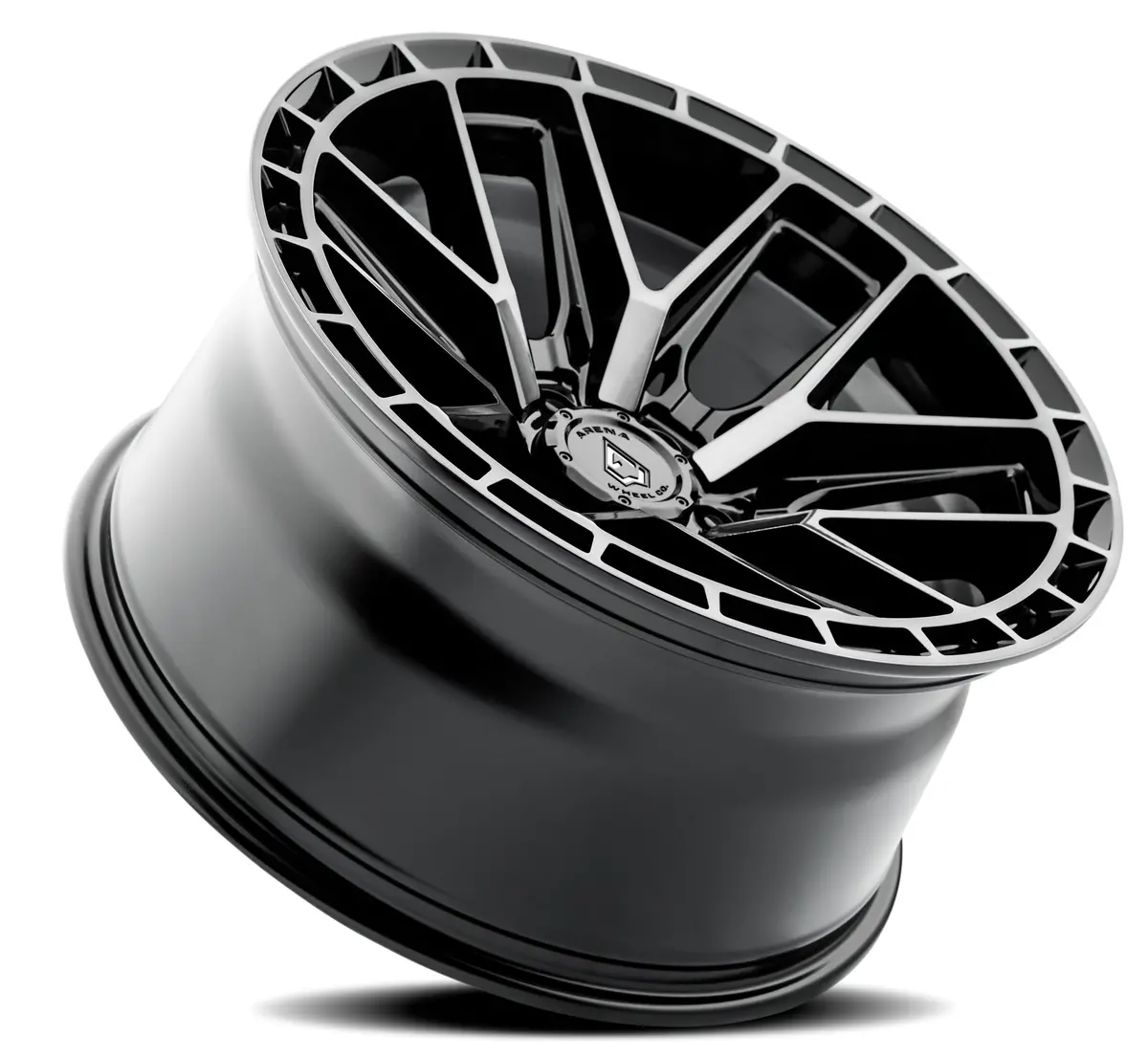 Battle Wheel - 20X10 - -18Mm - Glossy Black Machined Ddt Face And Lip 1
