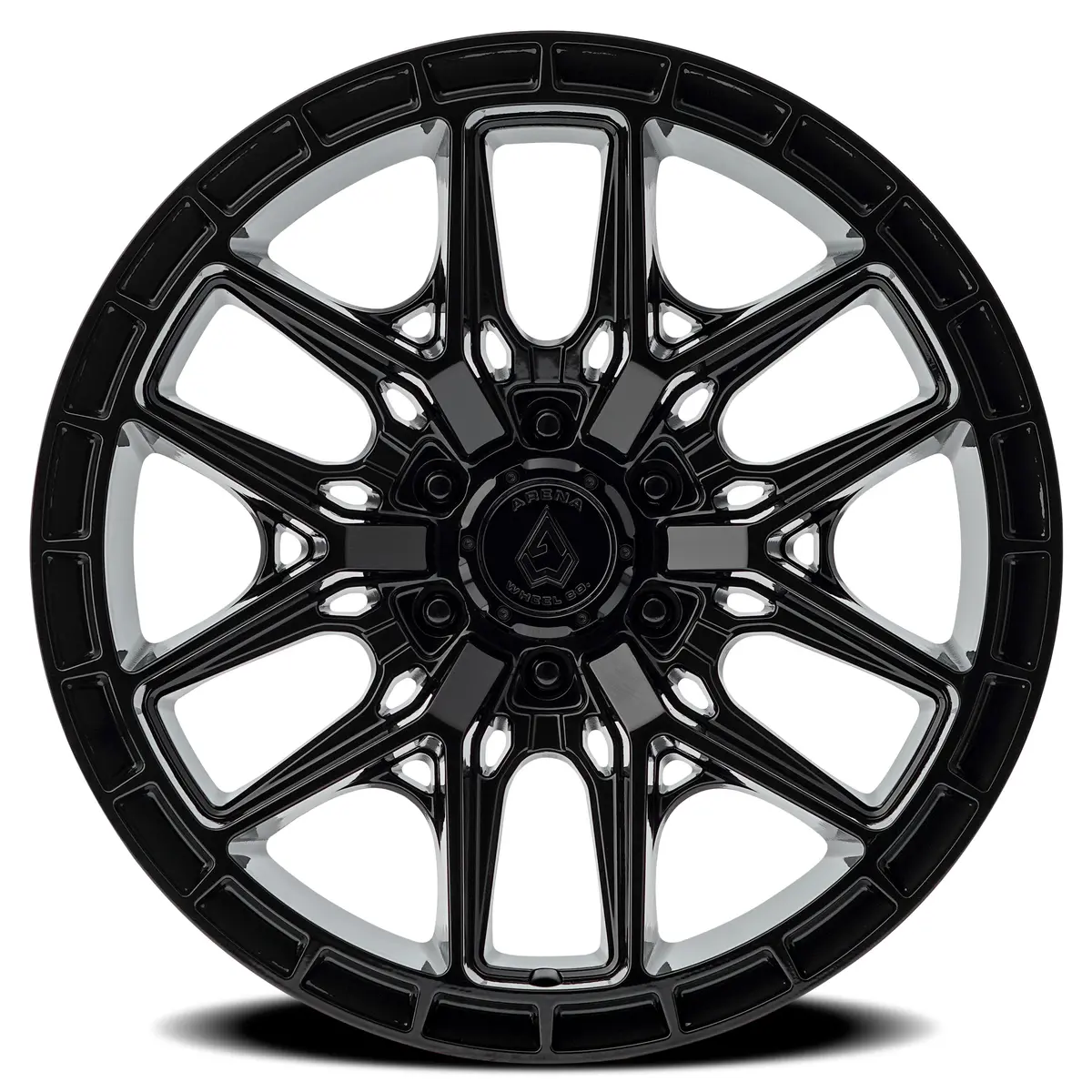 Battle Wheel - 20X10 - -18Mm - Glossy Black 1