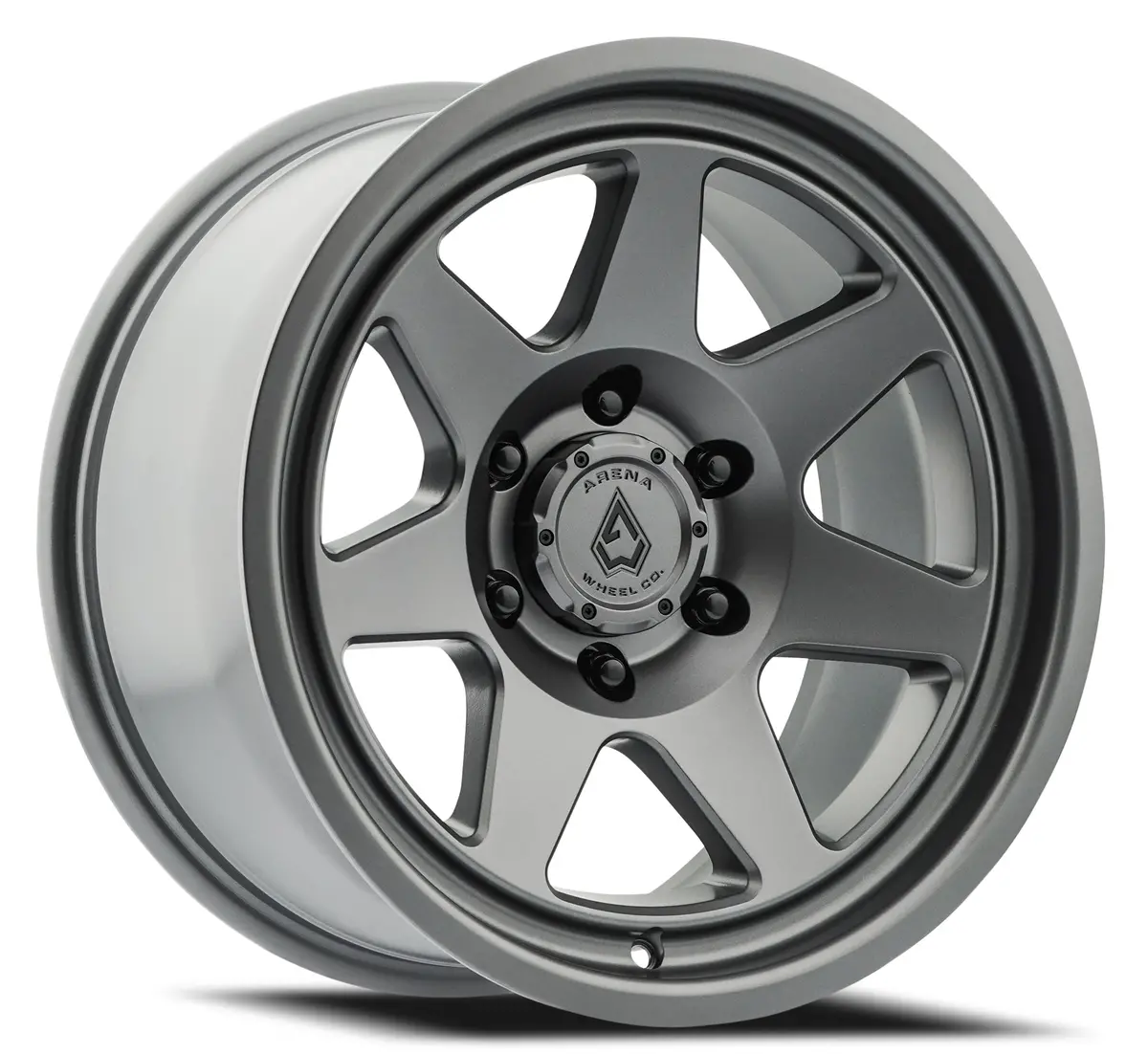 Ridge Wheel - 20X9 - 0Mm - Satin Gun Metal 1