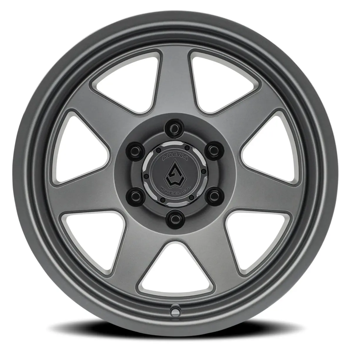 Ridge Wheel - 17X8.5 - 0Mm - Satin Gun Metal 1