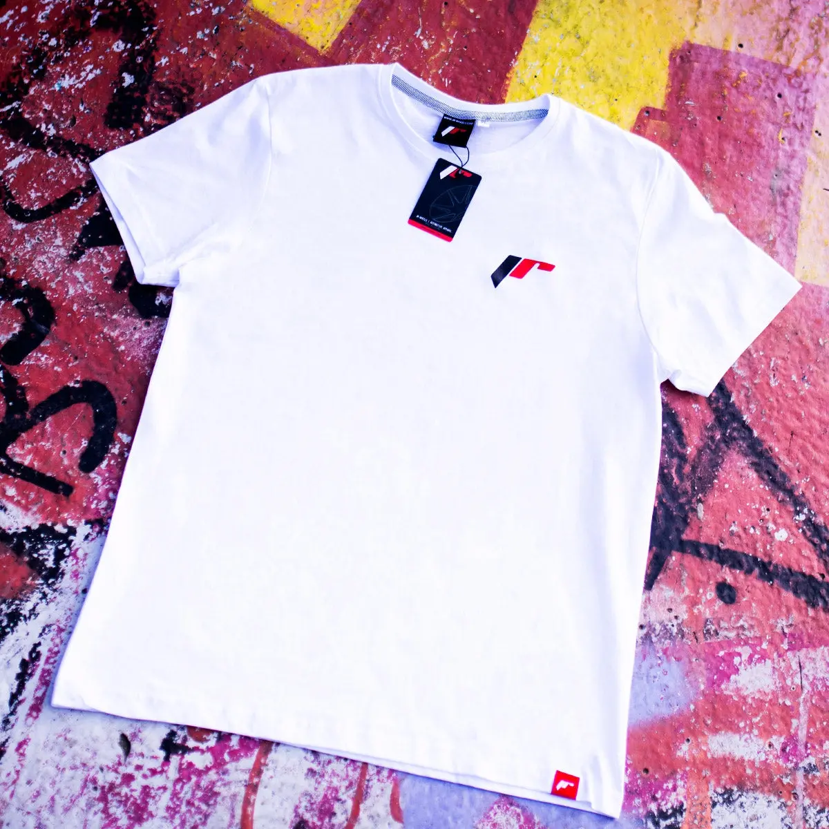 Camiseta Hombre Básica Blanca - Japan Racing 1