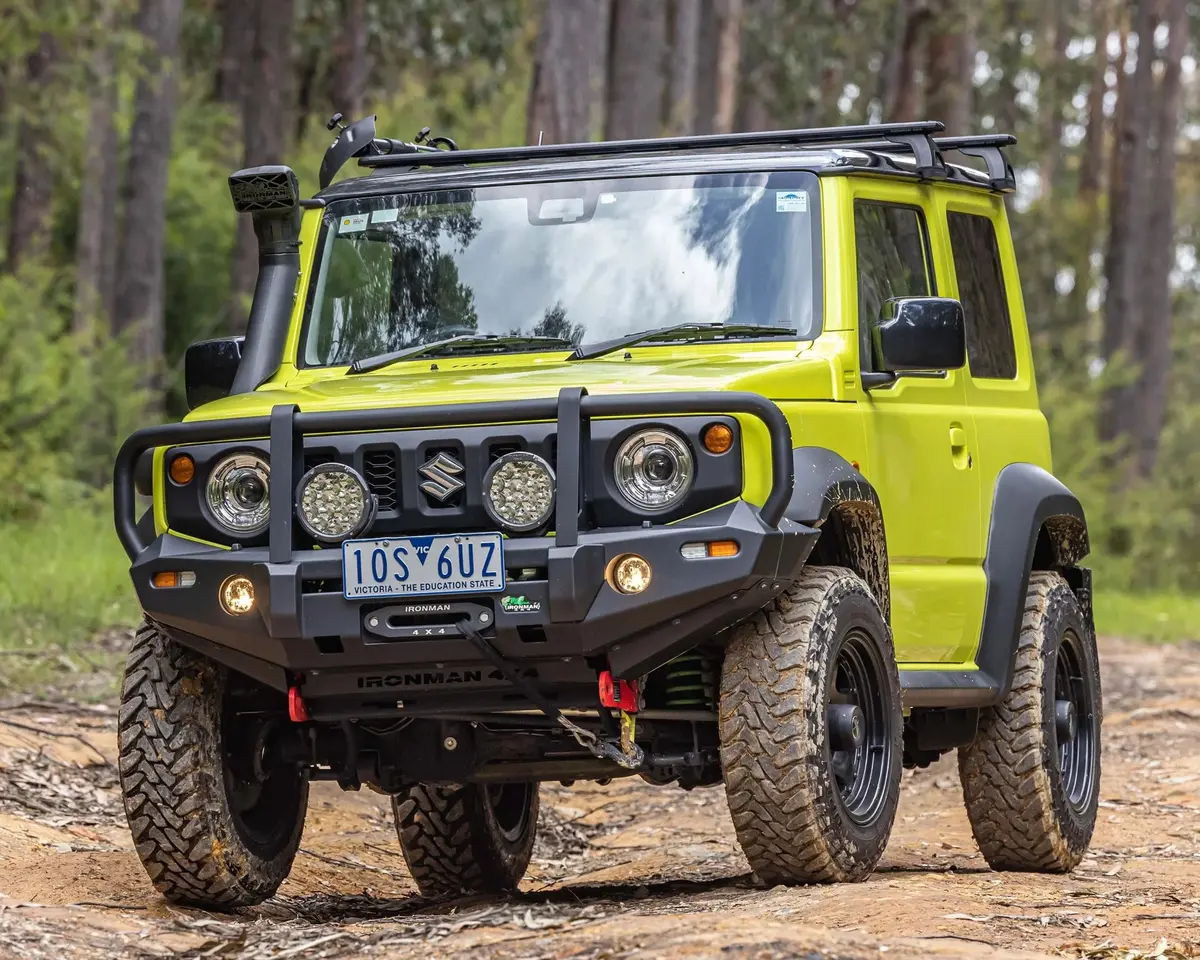 Ironman 4X4 Commercial Deluxe Bull Bar (Jimny Models 2018-2025 Glx & Lite 3-Door) 1