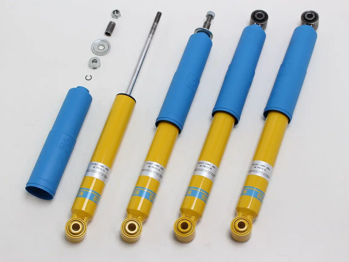 Bilstein B6 Sport Shock Absorbers - Set Of 4 Shocks (Jimny Models 2018-Current Xl 5-Door, Glx & Lite 3-Door) 1