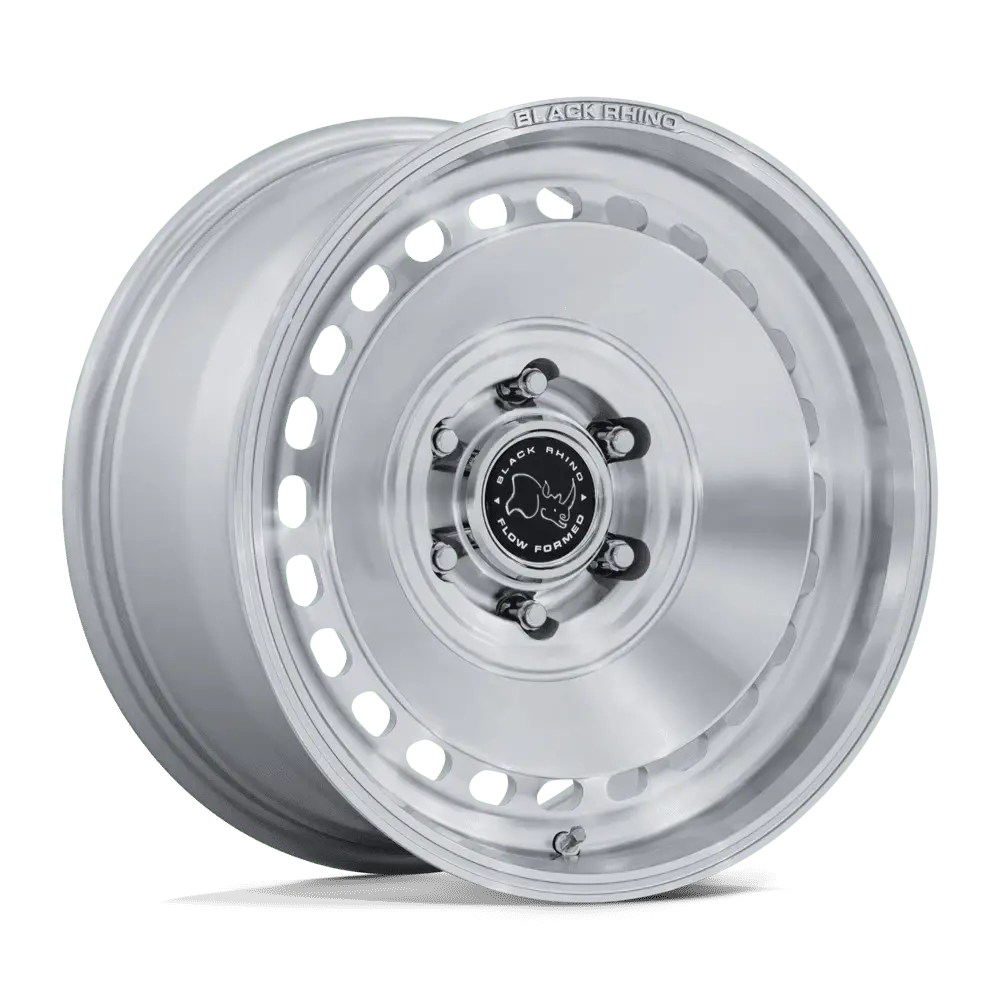 Black Rhino Basin 17X8.5 5X5 71 +0 G-Slv-Mch 1