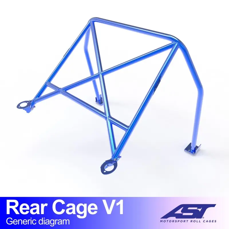 Arco Trasero Bmw (E36) 3-Series 2-Doors Coupe Rwd Rear Cage V1 1