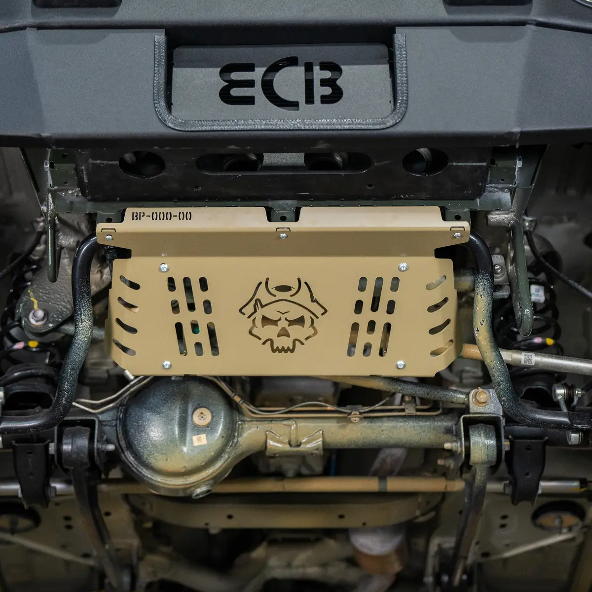 Pirate Camp Co Front Underbody Bash Plate (Jimny Models 2018-Current Xl 5-Door, Glx & Lite 3-Door) 1