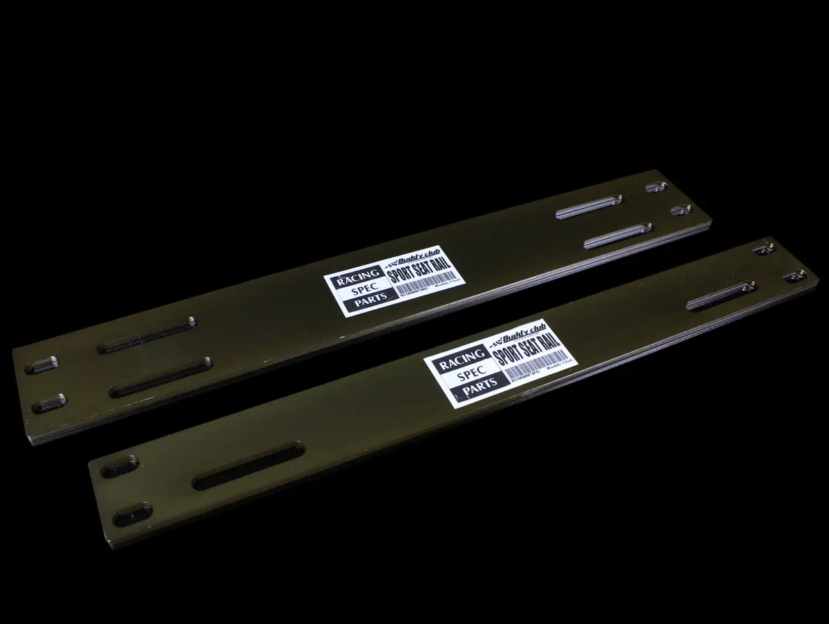 Buddy Club Racing Spec Seat Rail Adapter Plates 1