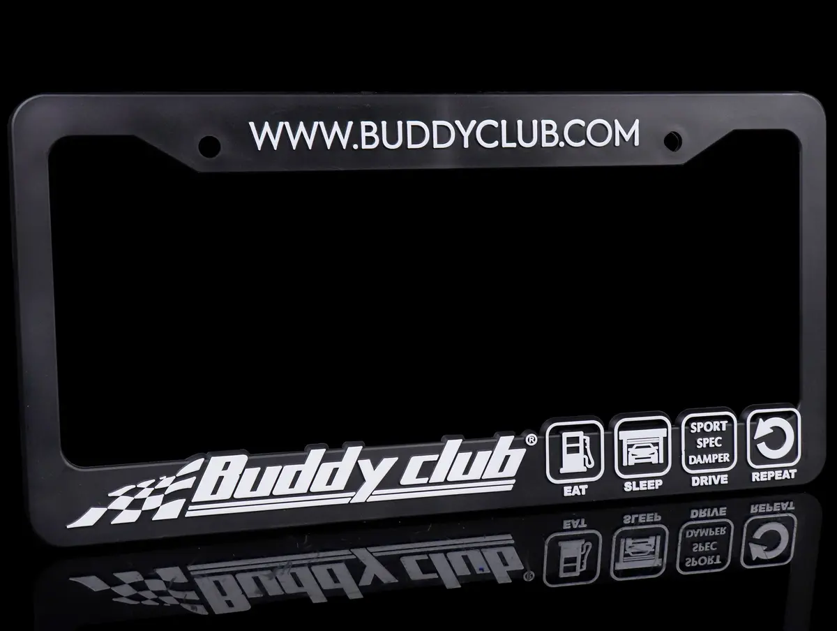 Buddy Club Sport Spec License Plate Frame 1