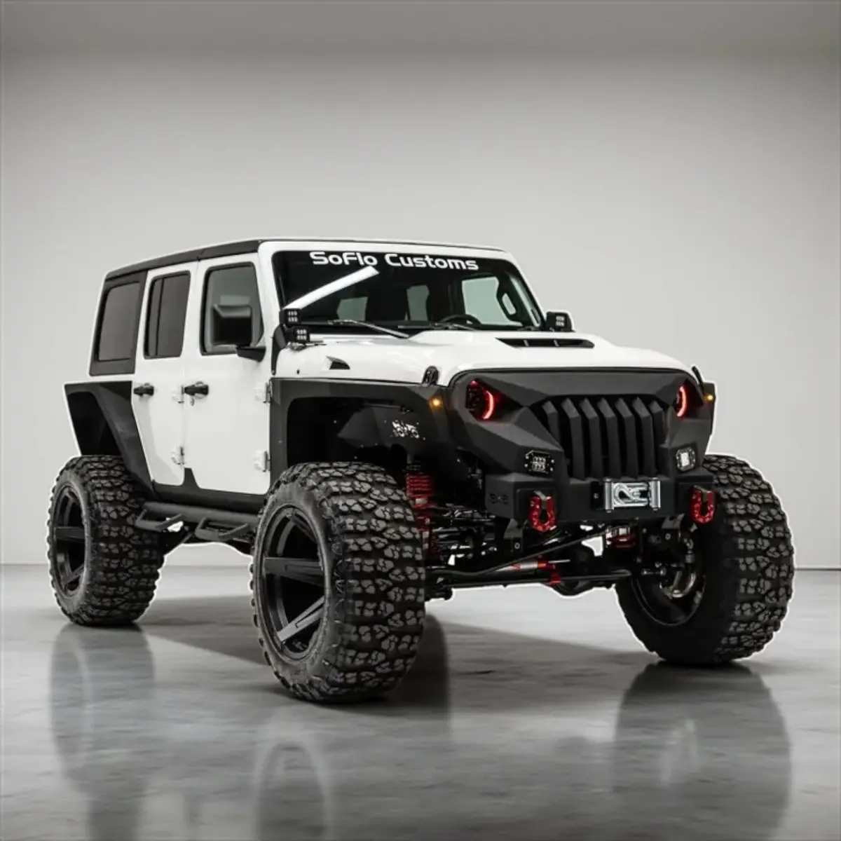 Jeep Wrangler Front Sniper Fenders 2018-2026 1