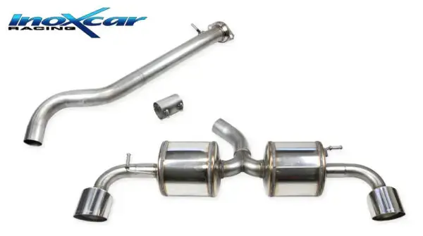 Cat-Back Con 2 Salidas De Diam. 114 Racing – Toyota Yaris Gr (Inoxcar) 1