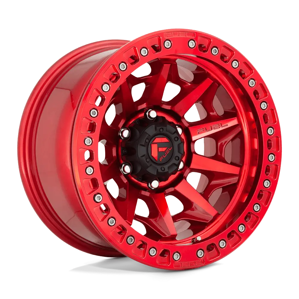 Fuel 1Pc Candy Red Covert Bl 17X9 5X5.0 71.5 Ql -15 1