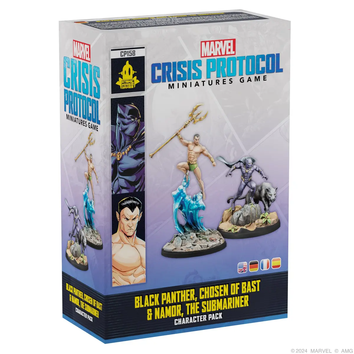 Marvel: Crisis Protocol - Black Panther, Chosen Of Bast & Namor, The Sub-Mariner 1