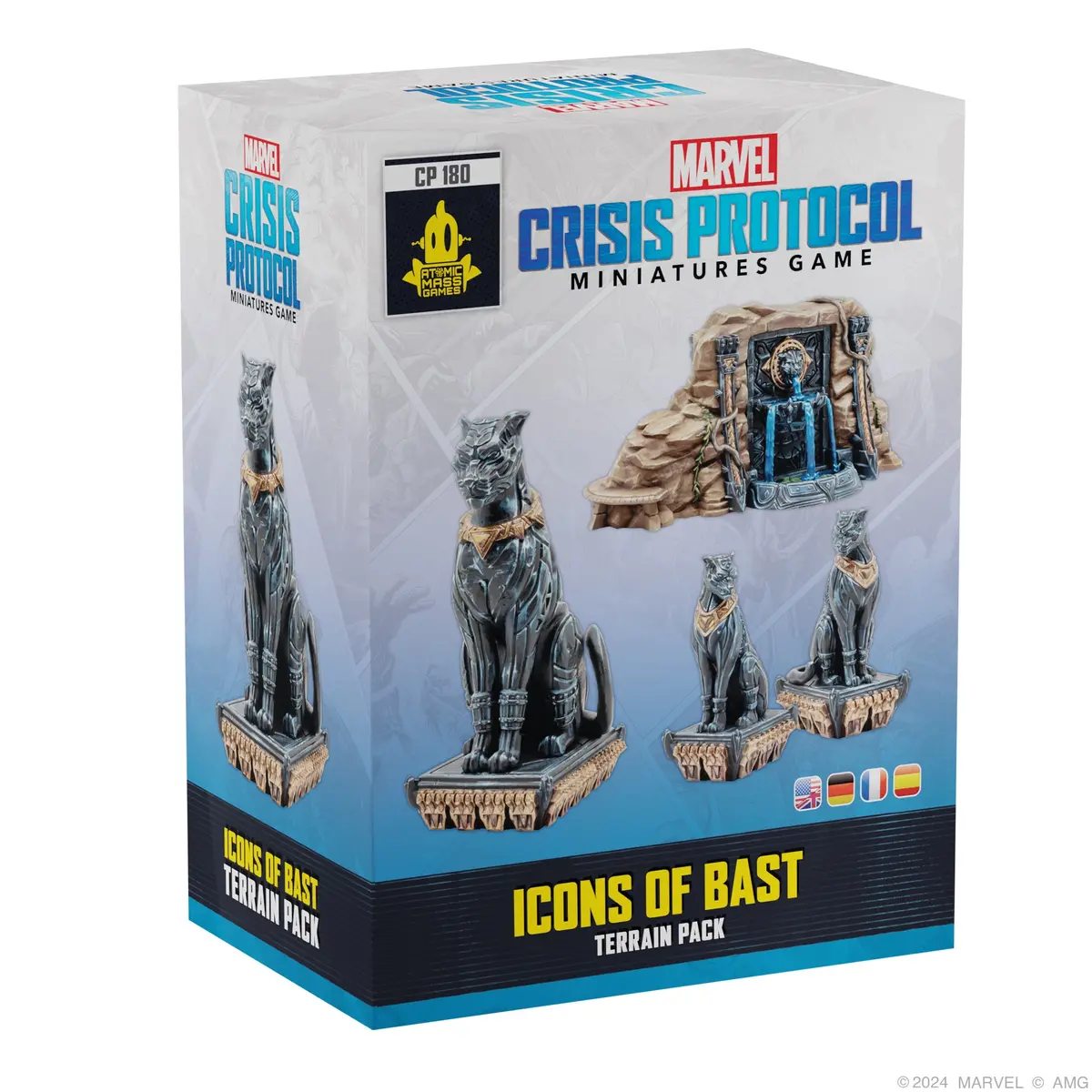 Marvel: Crisis Protocol - Icons Of Bast Terrain Pack 1