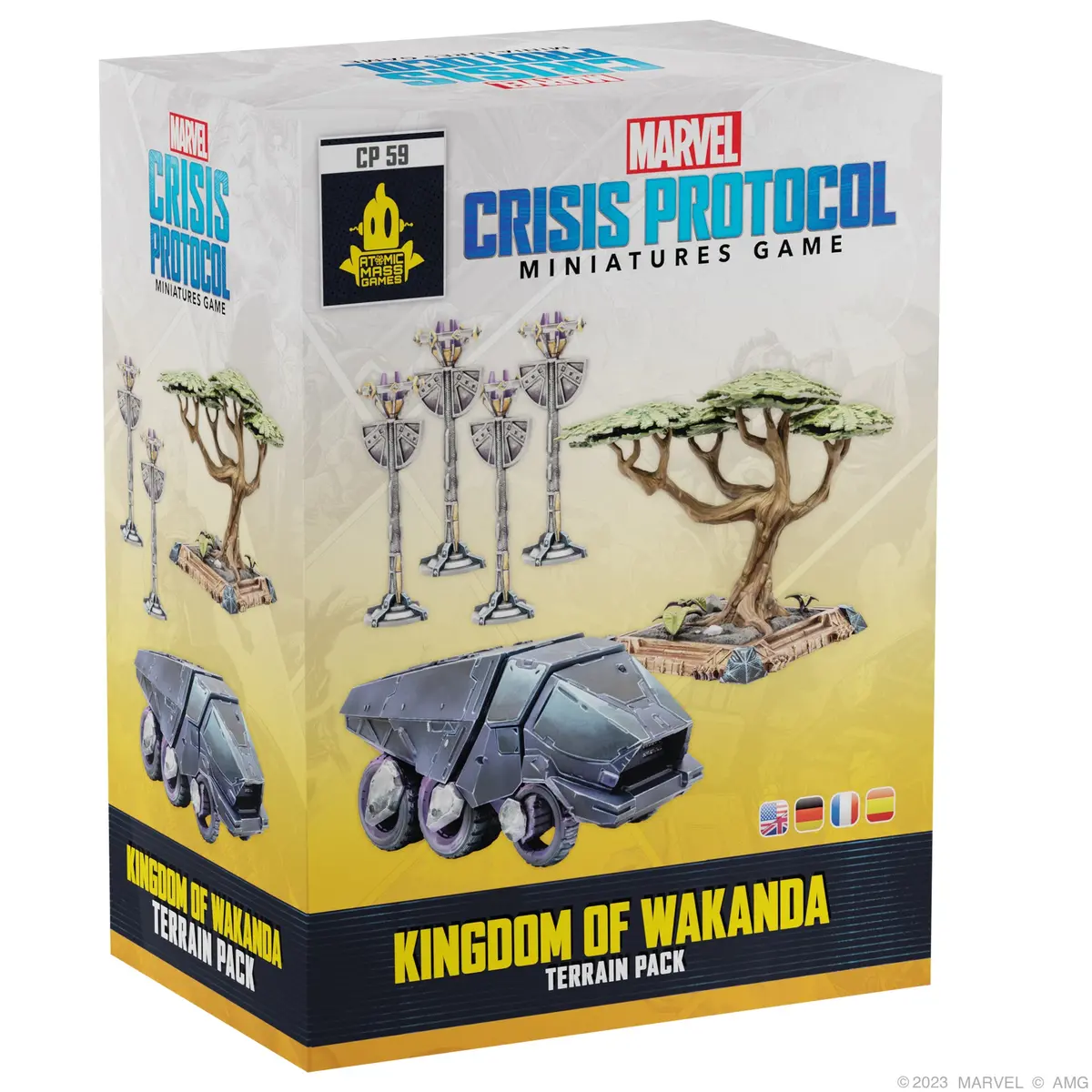 Marvel: Crisis Protocol - Kingdom Of Wakanda Terrain Pack 1