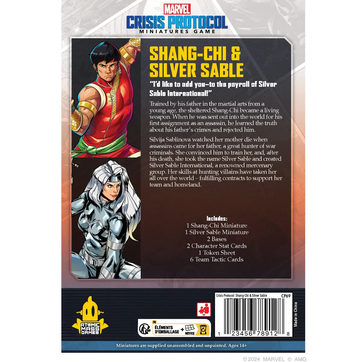 Marvel: Crisis Protocol - Shang Chi & Silver Sable 2