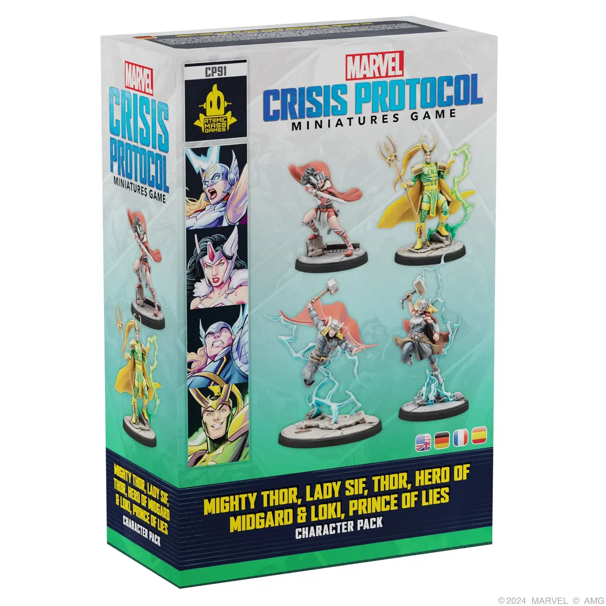 Marvel: Crisis Protocol – Mighty Thor, Lady Sif, Thor, Hero Of Midgard & Loki, Prince Of Lies 1