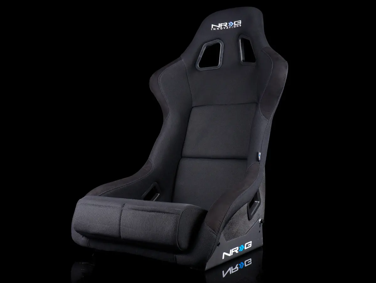 Nrg Carbon Fiber Race Bucket Seat - Large 1