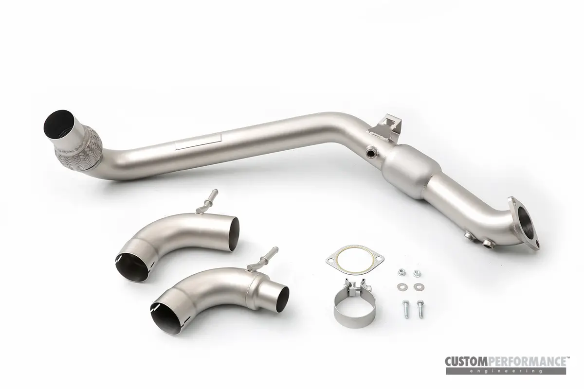Cp-E™ Qkspl Catted Downpipe For 2015+ Ford Mustang Ecoboost 1