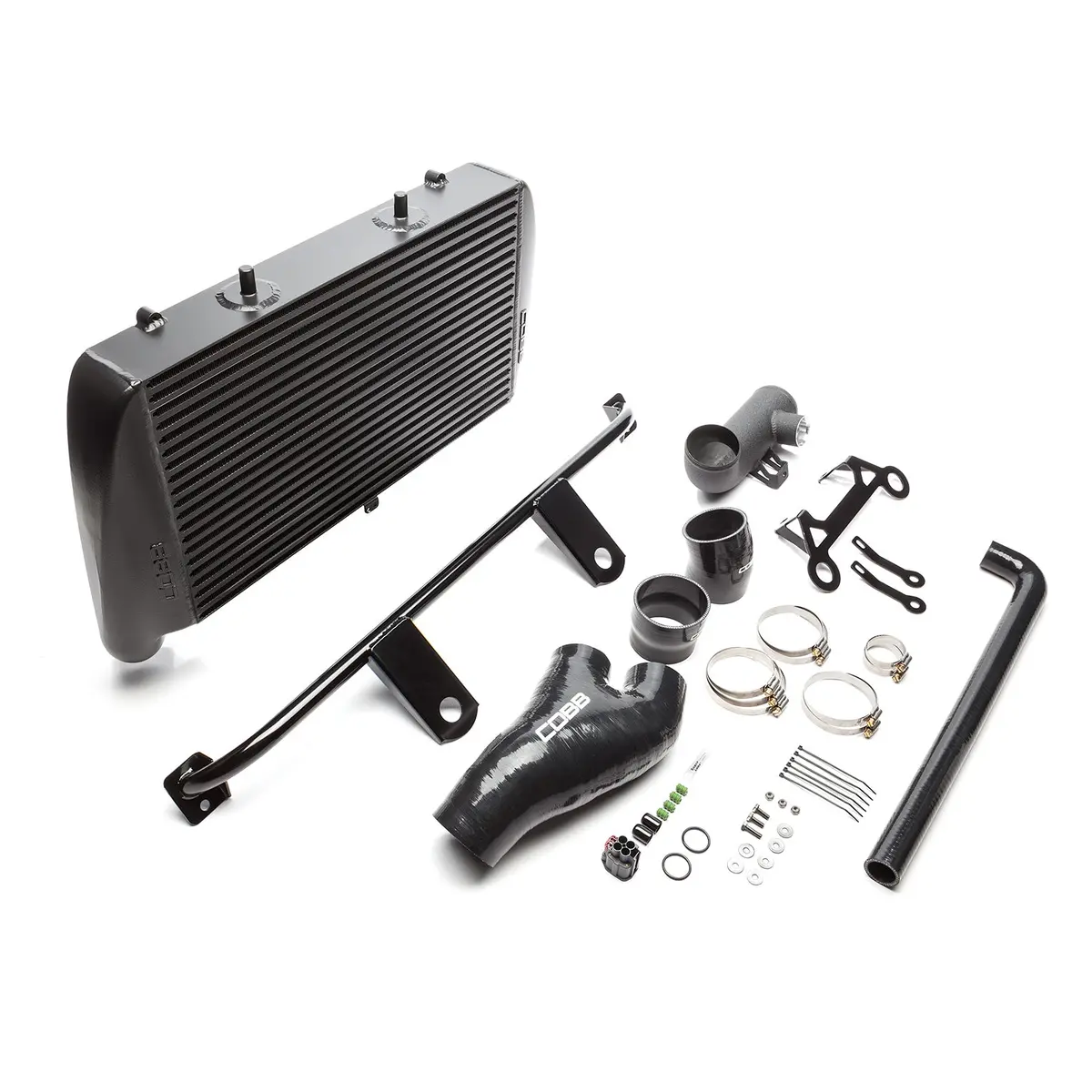 Cobb Tuning Black Front Mount Intercooler For 2017+ Ford F-150 Raptor 1