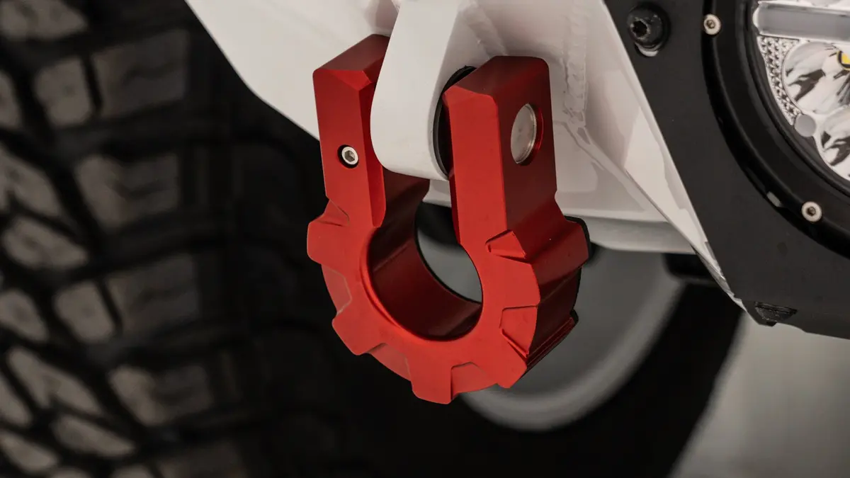 Red Forged D Rings 18,000Lbs 1