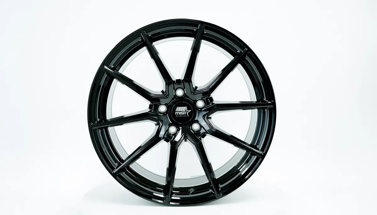 Delta - Glossy Black - 18X8.5 5X108 Offset +35 1