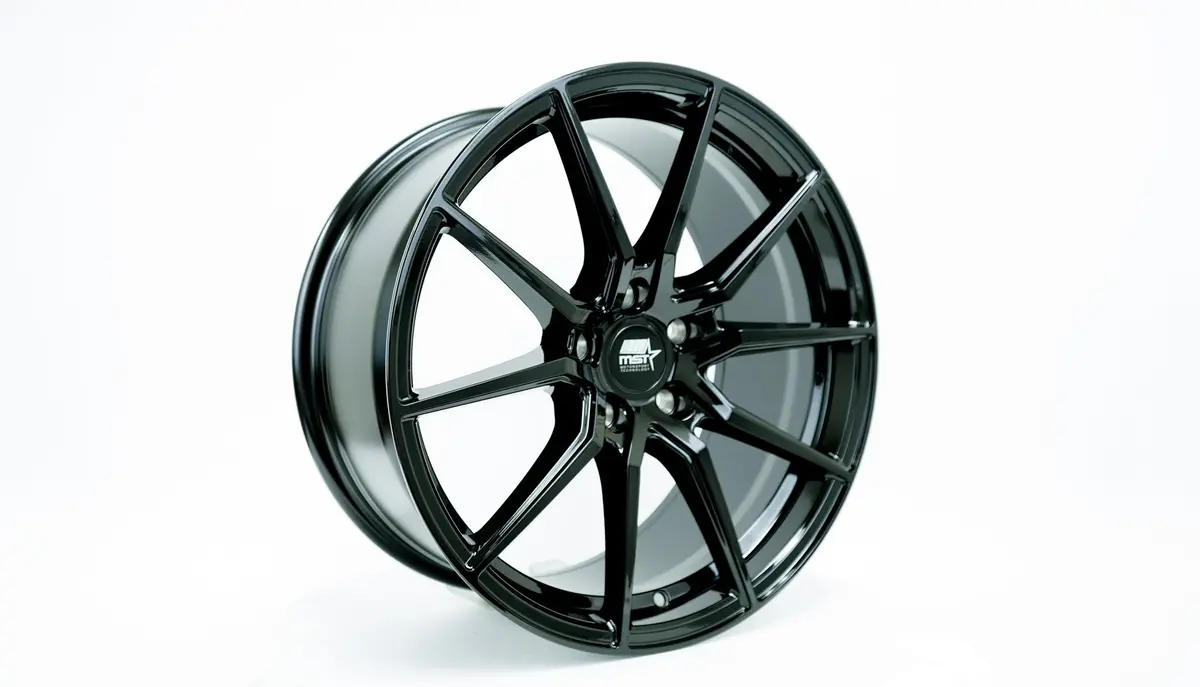 Delta - Glossy Black - 18X8.5 5X108 Offset +35 2