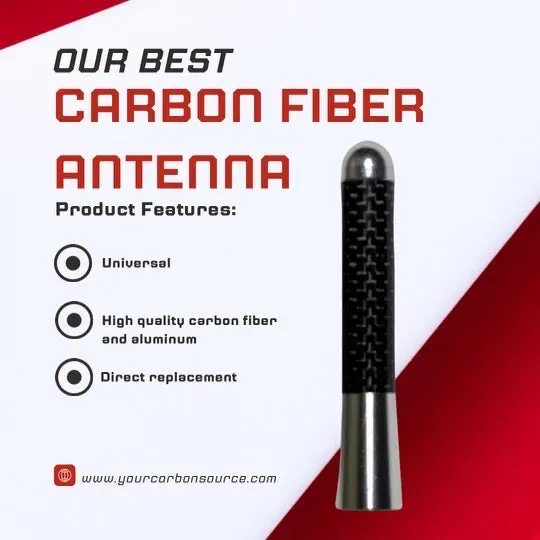Carbon Fiber Am/Fm Antenna 1