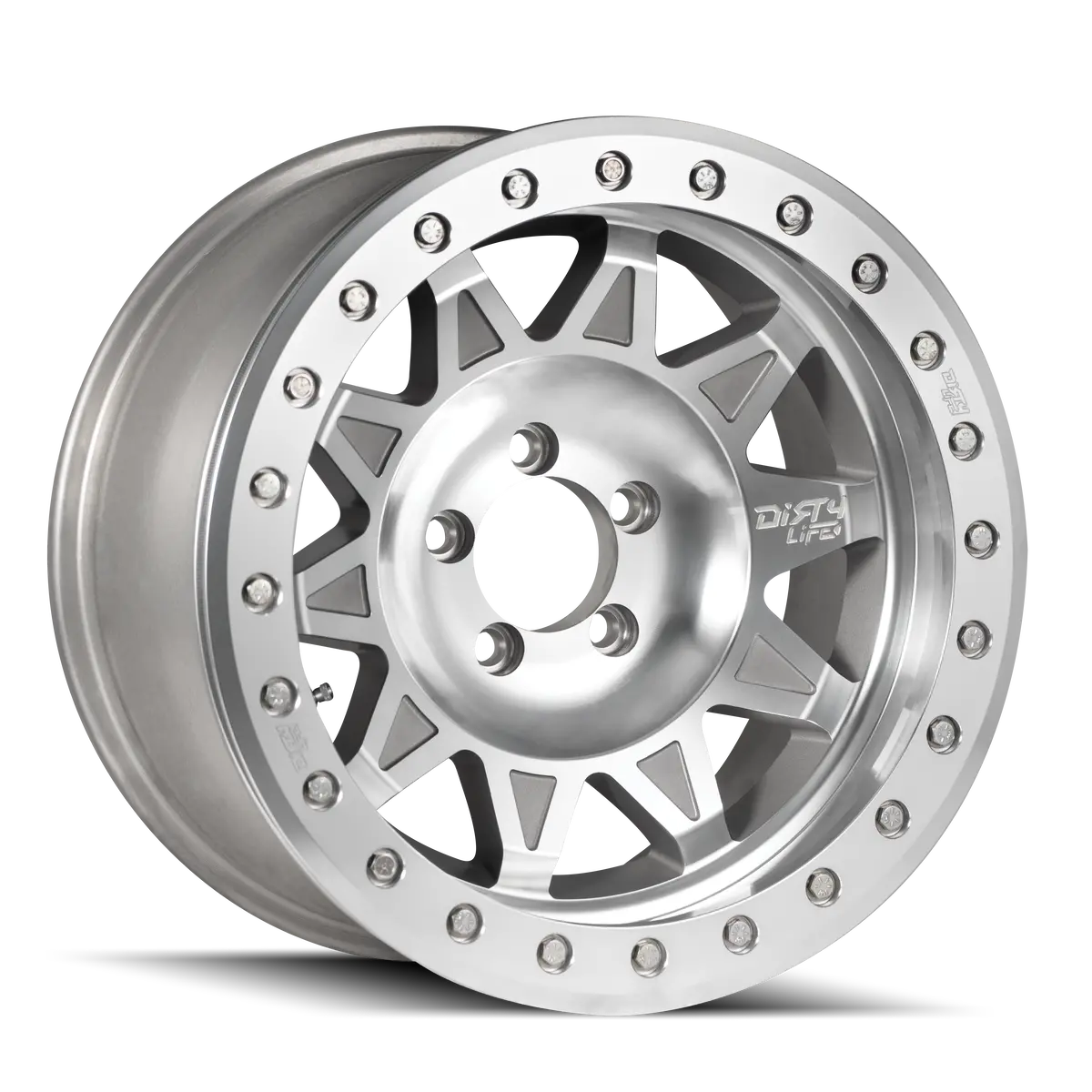 Dirty Life Roadkill Race Machined 17X9 5-127 -38Mm 71.5Mm 1
