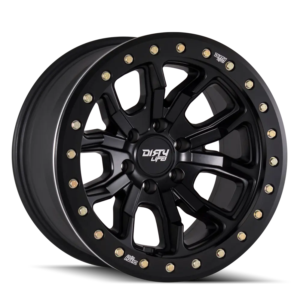 Dirty Life Dt-1 9303 Satin Black 17X9 5-127 -12Mm 78.1Mm 1